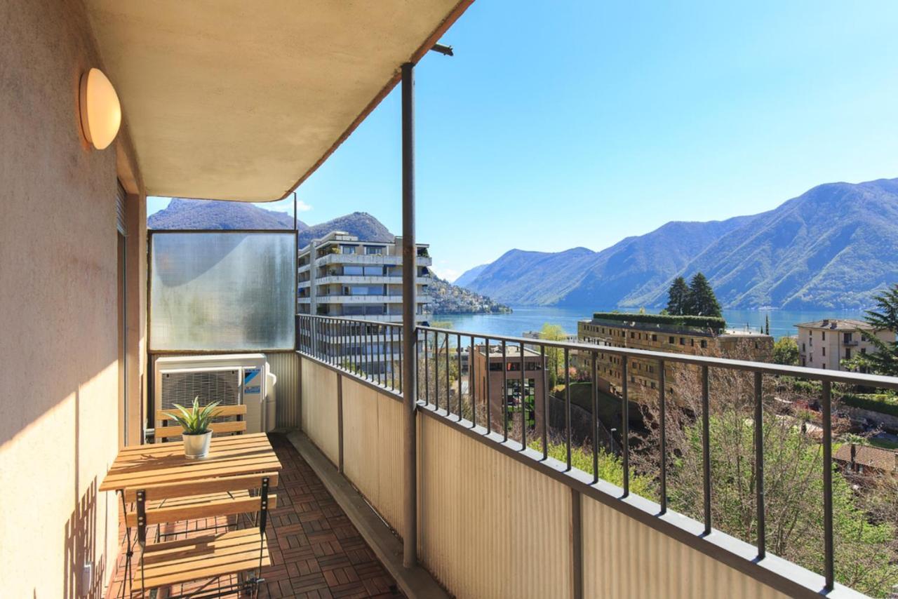 Minerva Apartments Lugano Bagian luar foto