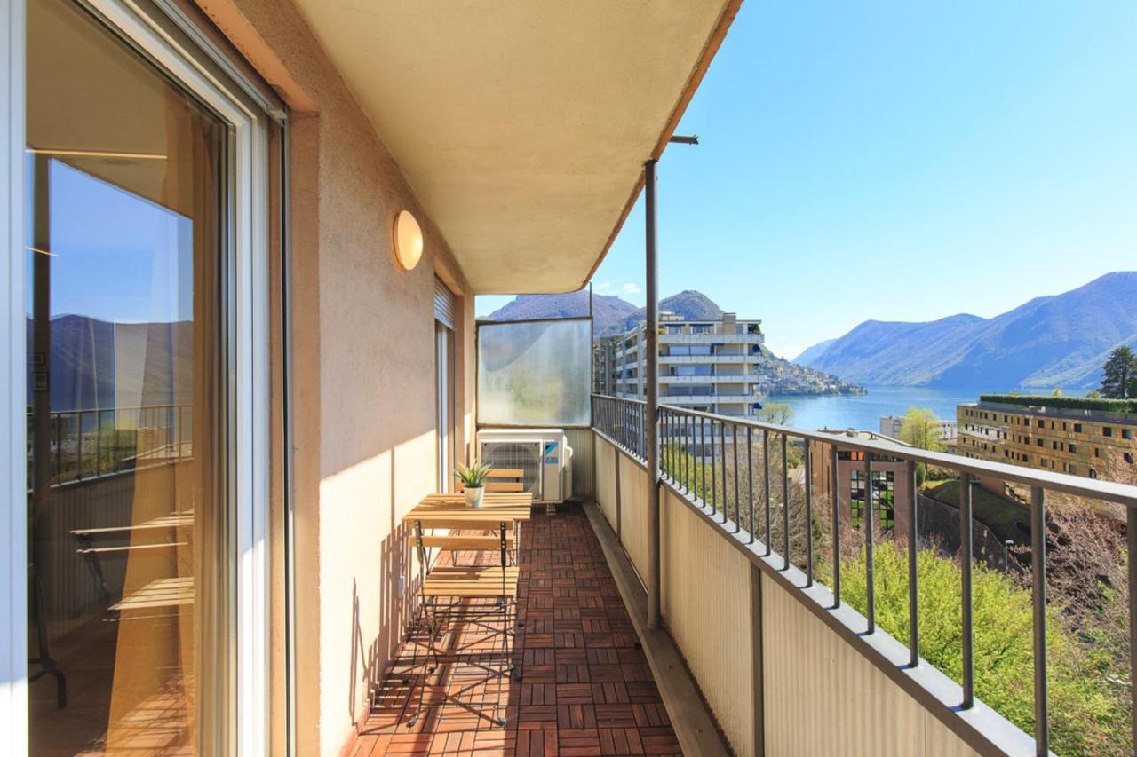 Minerva Apartments Lugano Bagian luar foto