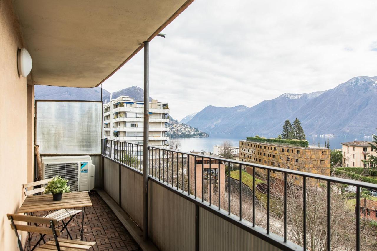 Minerva Apartments Lugano Bagian luar foto