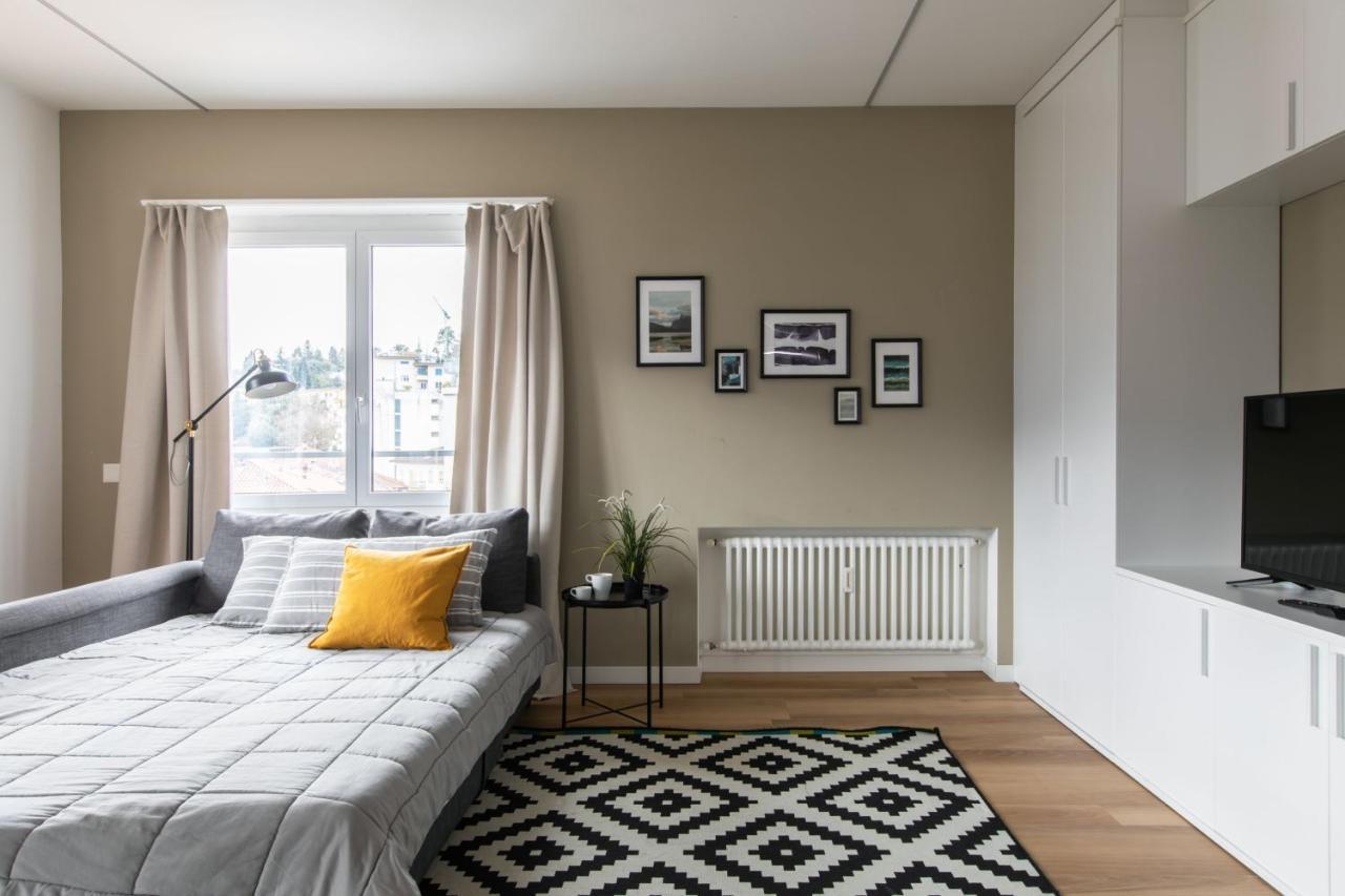 Minerva Apartments Lugano Bagian luar foto