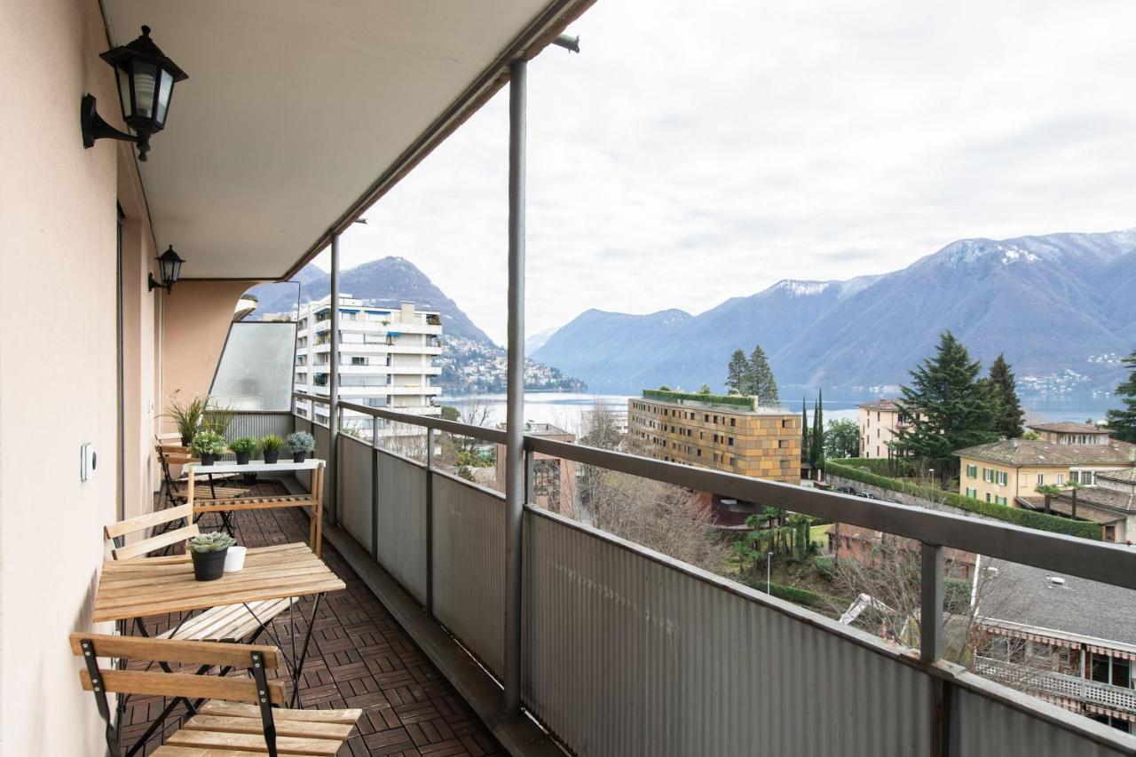 Minerva Apartments Lugano Bagian luar foto