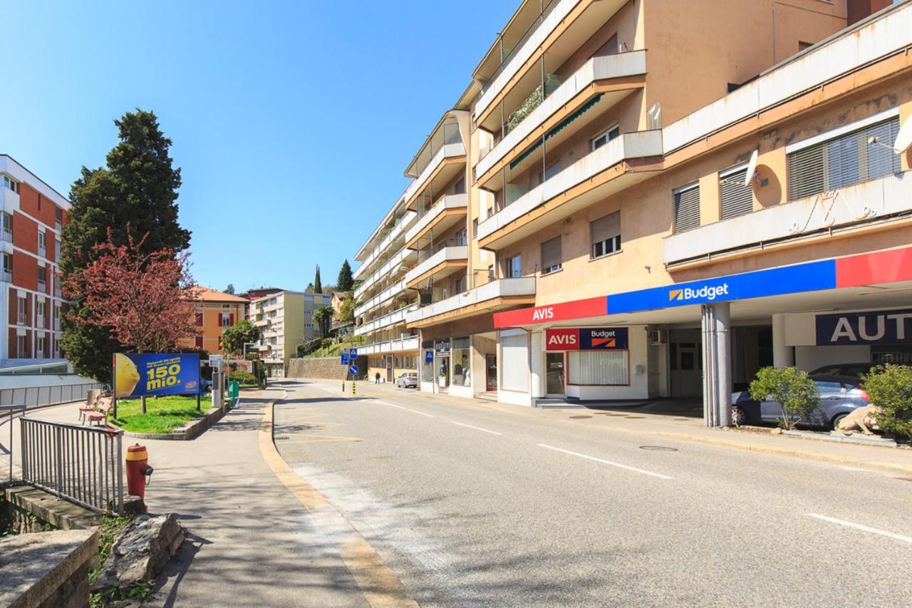 Minerva Apartments Lugano Bagian luar foto