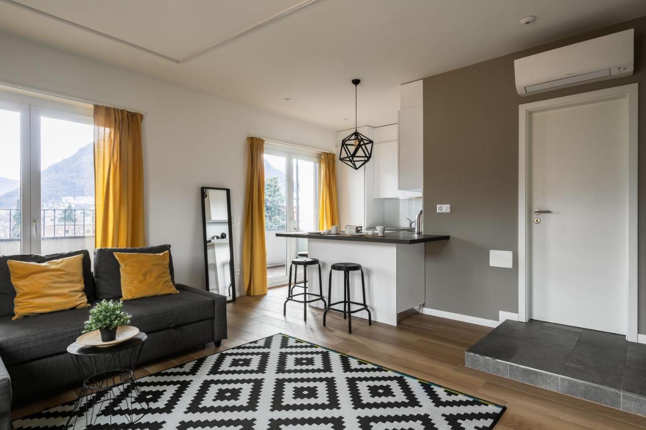 Minerva Apartments Lugano Bagian luar foto