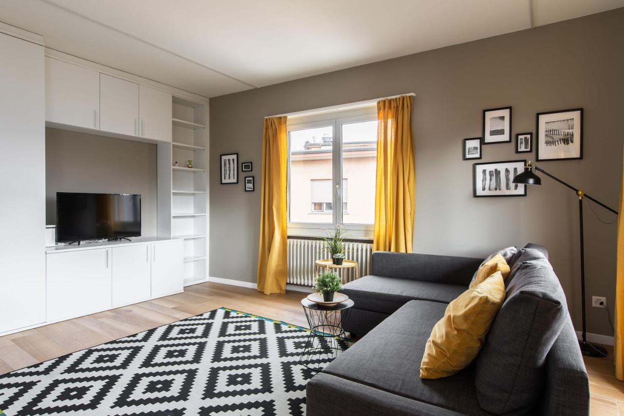 Minerva Apartments Lugano Bagian luar foto
