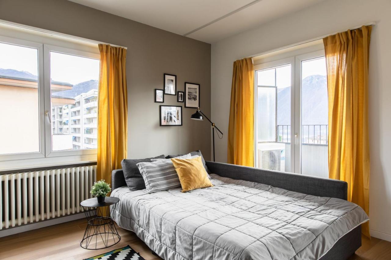 Minerva Apartments Lugano Bagian luar foto