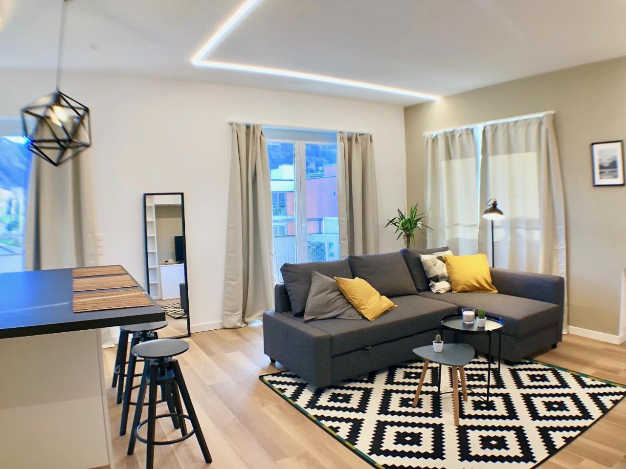 Minerva Apartments Lugano Bagian luar foto