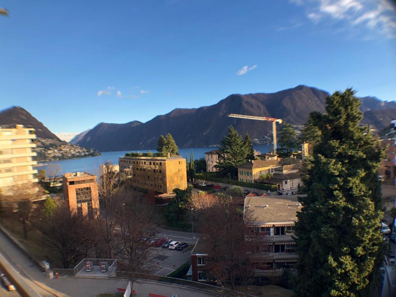 Minerva Apartments Lugano Bagian luar foto